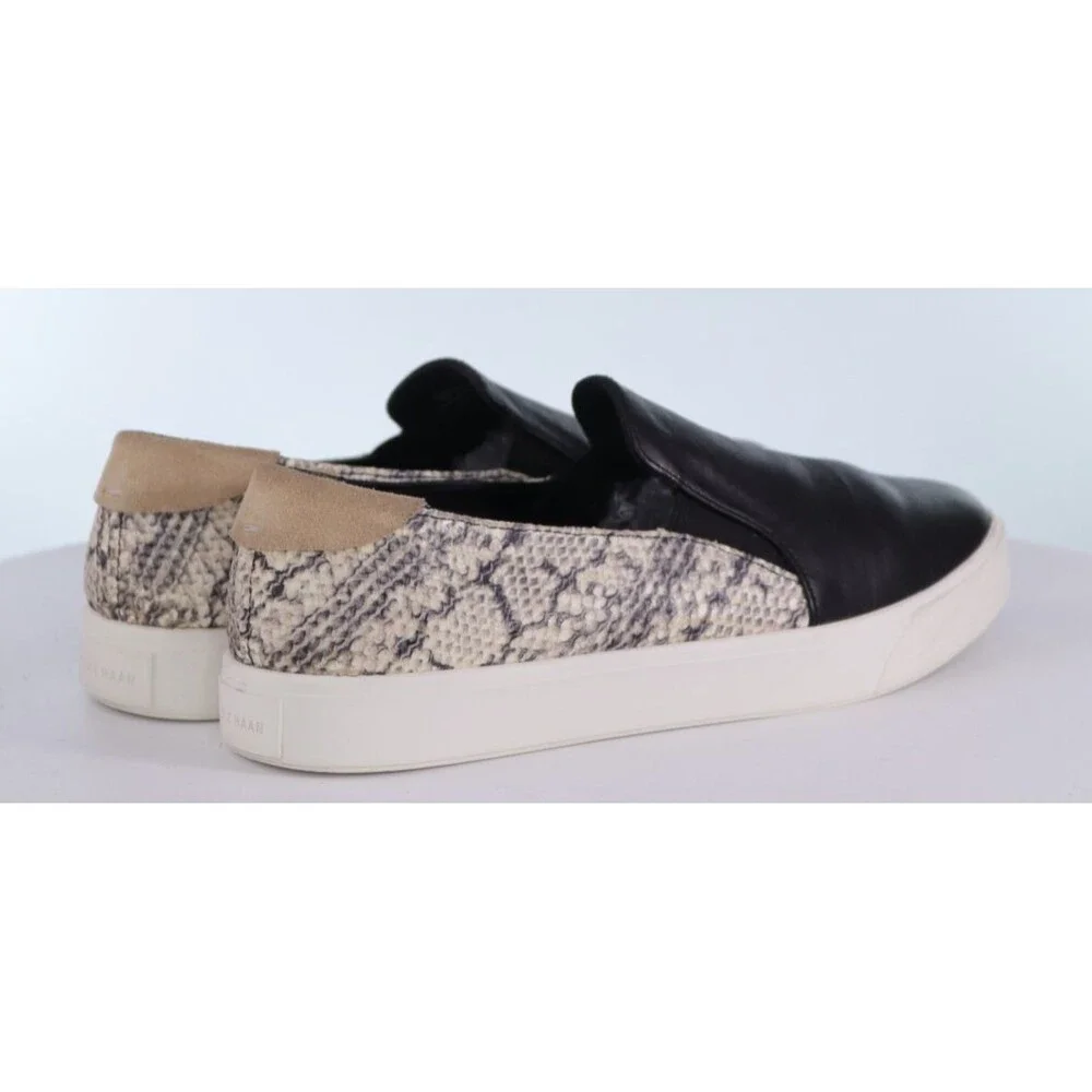 Cole Haan Grand Pro Women's Slip On Loafers Shoes Size 10 B Snake Print W15434
